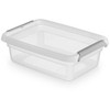 Moxom Basestore container with lid and clips, 14x19x6 cm 1 L