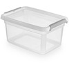 Moxom Basestore container with lid and clips, 14x19x9 cm 1,5 L