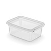 Orplast „Basestore“ indas su dangteliu ir spaustukais, 28 x 19 x 13 cm, 4,5 l