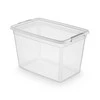 Moxom Basestore konteineris su dangčiu ir spaustukais 39x39x35 60 l