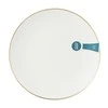 Lumarko Bella auksinis line dinner plate 26 cm cream porcelain