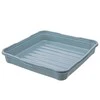 Keeeper Mėlynas torto indelis vakarėliams-buteliukui 34,5x34,5x10,5 cm, šiaurietiškas, mėlynas