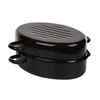 Altom Design Enamel roaster su dangčiu 2,8 L dia. 30 cm h 15 cm