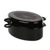 Altom Design Enamel roaster su dangčiu 7,1 L dia. 38 cm h 18 cm