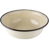 CREAM Emaliuotas dubuo 7,45 l, skersmuo 36 cm, aukštis 11,3 cm, kreminės spalvos