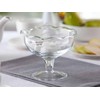 Lumarko Sugar bowl wave 14,5x14,5x11,8cm
