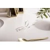 Lumarko Glass napkin holder loop shape