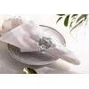 Lumarko Glass napkin holder ring shape