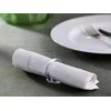 Lumarko Glass napkin holder ring shape