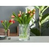 Mondex Glass vase square 10x10 cm h 20 cm