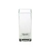 Mondex Glass vase square 10x10 cm h 25 cm