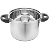 Emilio stainless steel casserole 18cm su dangčiu 3,3L