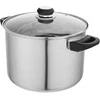 Emilio stainless steel casserole 22 cm su dangčiu 5,6L