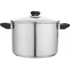 Emilio stainless steel casserole 22 cm su dangčiu 5,6L