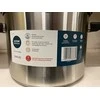 Emilio stainless steel casserole 24 cm su dangčiu 7L