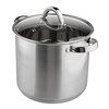 Puodas su dangteliu, 22 cm aukščio, plieno, dujų indukcija, Altom Design Fabio, 7 l