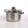 Fabio stainless steel casserole 18cm 2,6 L su dangčiu