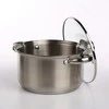 Fabio stainless steel casserole 20cm 3,6 L su dangčiu