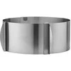 S/S cake mould 15x15x8,5 cm