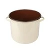 Altom Design Emalia Silesia Rybnik Didelis emaliuotas puodas Silesia Rybnik kremas 16,6 l