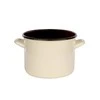 Emalia Silesia Rybnik Straight puodas 4,4l dia.20cm h.15cm cream/inside dark