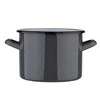 Altom Design POT 20 CM ENAMEL Pilkas SPECKLED