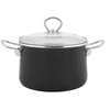 Izydor 8pcs cookware set juodas