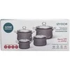 Izydor 8pcs cookware set heather