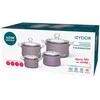 Izydor 8pcs cookware set heather