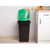 Wastebin Keeeper segregacijai 50L žalia (GRE000170)