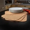 Lumarko cpl. 4 rectangular washers 40x30cm made of natural cork