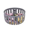 Basket with 30 clothes pegs 82 mm pilkas