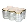 Set of 6 jars to-520 + caps fi 82, 6z