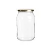 6 stiklainių po 900 ml + dangtelių rinkinys, dydis 82, 6 uncijos