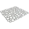 Square sink mat baltas 29x29 cm
