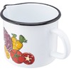 Silesia Emaliuotas puodelis su snapeliu, 1,15 l, skersmuo 12 cm, Dek.Vegetables Altom 3384