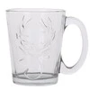 Leon glass mug 300 ml dec. Reindeer