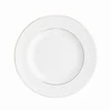 Porcelianinė pietų lėkštė MariaPaula Classic Gold, baltos sp., ø 20 cm