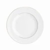 Porcelianinė pietų lėkštė MariaPaula Classic Gold, baltos sp., ø 20 cm