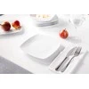 Porcelana Mariapaula MariaPaula Square Moderna Baltas dessert plate 18cm
