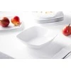 Porcelana Mariapaula MariaPaula Square Moderna Baltas deep plate 18,5cm