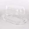 Lumarko Glass butter dish with lid 21x10,5x7cm