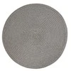 Table mat dia. 38 cm sidabrinis pilkas