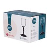 Onyx set of 6 vodka glasses 35ml