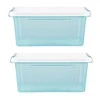 Orplast Arcticline set of 2 rectangular food containers 1.6 L 19.5 x 15 x 8.5 cm