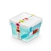 Orplast „Arcticline“ 3 kvadratinių maisto indelių rinkinys, 1,15 l, 15 x 15 x 8,5 cm