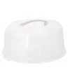 Lumarko Cake container round 33,5x38x17 cm nordic pink