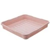 Pink Rožinė Torto indas-vakarėlių liokajus 34,5x34,5x10,5 cm, šiaurietiška rožinė