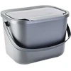 Bio-waste container 6 L BINI pilkas