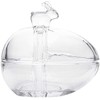 Glass egg box 13,5x9,5x12,5 cm